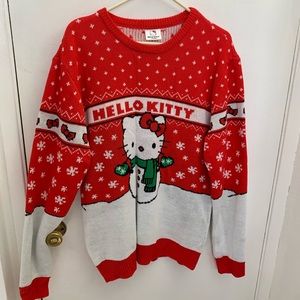 NWT Hello Kitty Christmas sweater